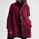 Cordia - Kapuzenjacke aus Velours