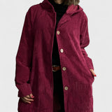Cordia - Kapuzenjacke aus Velours