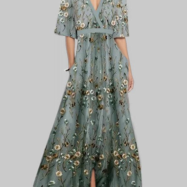 Mathilda | Elegantes Midikleid-Set im Küstenstil