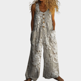 Liesel-Marie | Fließender bedruckter Jumpsuit
