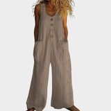 Minna | Fließender bedruckter Jumpsuit
