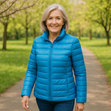 Femke | Himmelblaue Übergangsjacke