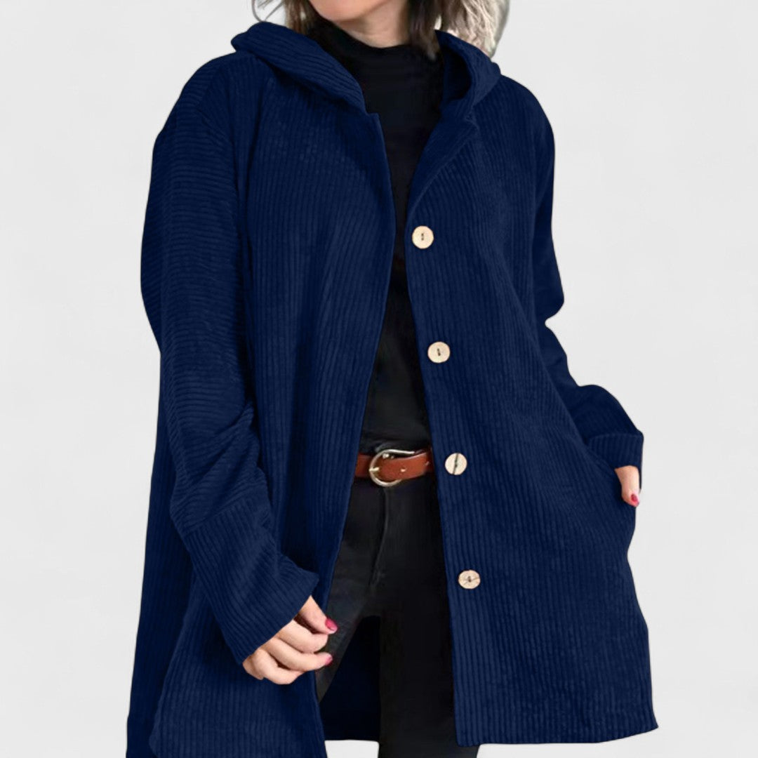 Cordia - Kapuzenjacke aus Velours