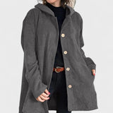 Cordia - Kapuzenjacke aus Velours