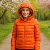 Sara | Orange Übergangsjacke
