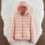 Emma | Hellrosa Übergangsjacke
