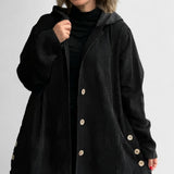 Cordia - Kapuzenjacke aus Velours