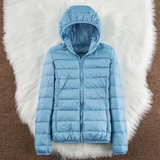 Fleur | Hellblaue Übergangsjacke