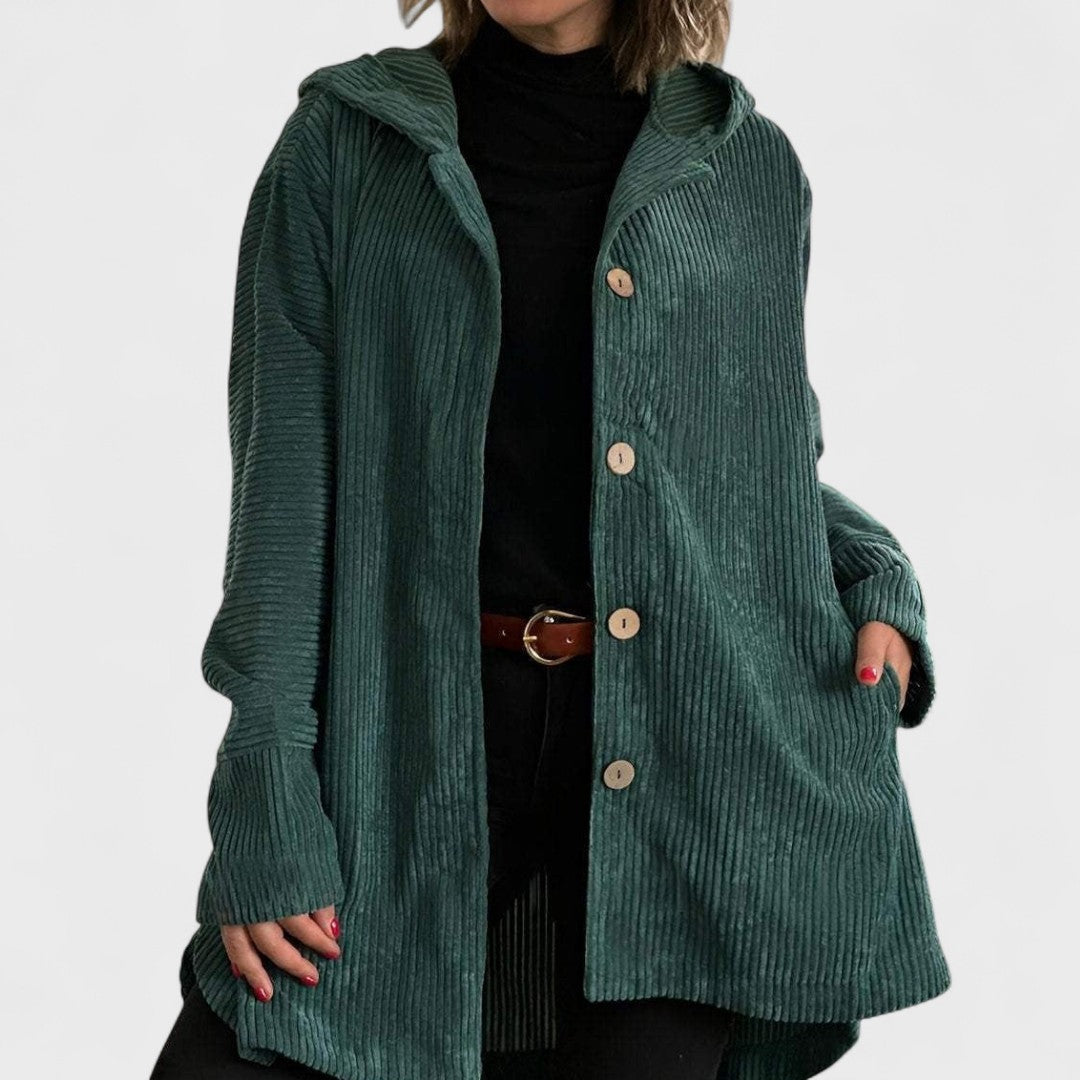 Cordia - Kapuzenjacke aus Velours