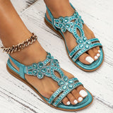 Anna-Marie | Orthopädische Sandalen con cristalli