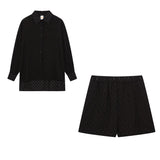 Marlene | Leichtes Blusen- und Shorts-Set