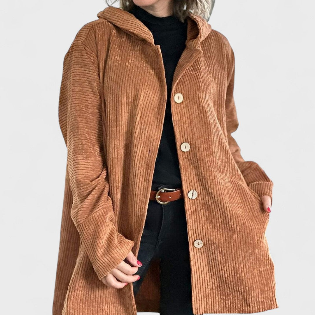 Cordia - Kapuzenjacke aus Velours