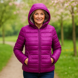 Maaike | Violette Übergangsjacke