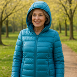 Vera | Marineblaue Übergangsjacke
