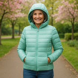 Fenna | Mintgrüne Übergangsjacke