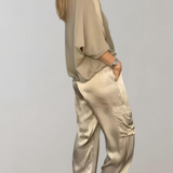 Frieda | Cargo-Lounge-Set aus Seide