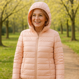 Emma | Hellrosa Übergangsjacke