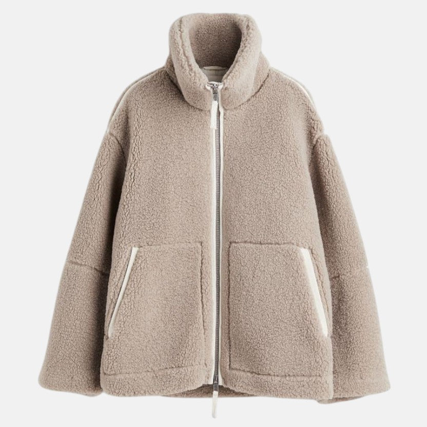 Aleksandra - Teddy-Plüschjacke