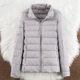 Saskia | Graue Übergangsjacke