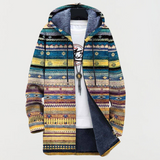Ellen | Jacke mit Fransen und Tribal-Muster