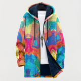Kirsten | Jacke mit buntem Kunstmuster