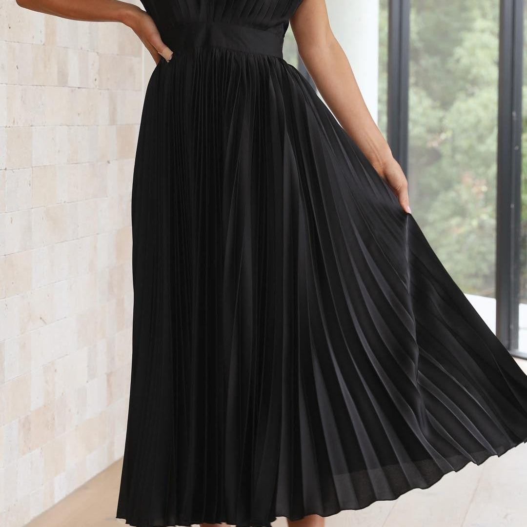 Sina | Elegantes Plisseekleid
