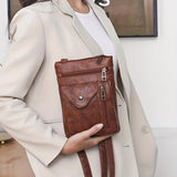 Rose | Vintage-Schultertasche