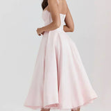 Britta | Midikleid aus Luxus