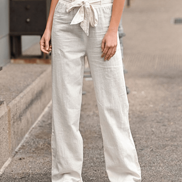 Ida | Damen-Relaxhose mit Kordel und elastischem Bund
