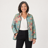 Brooke | Steppjacke mit Blumenmuster