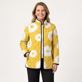 Juliet | Charmante Jacke mit Gänseblümchenmuster