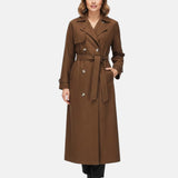 Barbara – Trenchcoat aus Wildleder