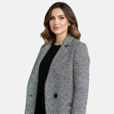Małgorzata - Bequemer langer Mantel