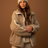 Aleksandra - Teddy-Plüschjacke