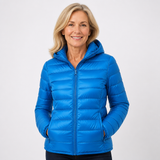 Tess | Himmelblaue Übergangsjacke