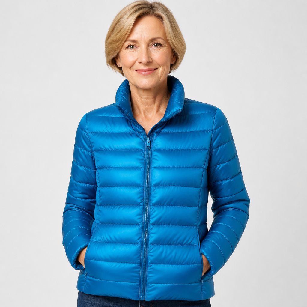 Femke | Himmelblaue Übergangsjacke