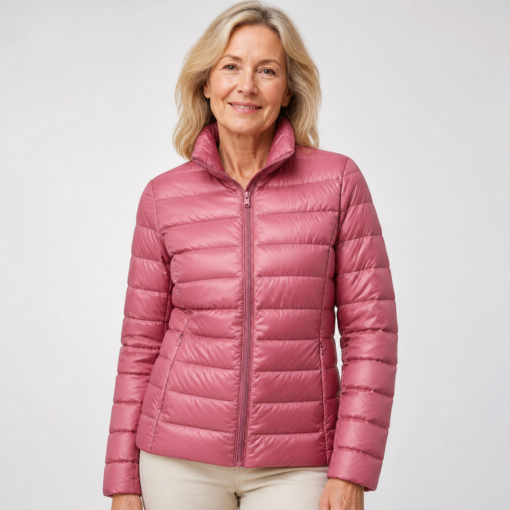 Lotte | Lachsfarbene Übergangsjacke