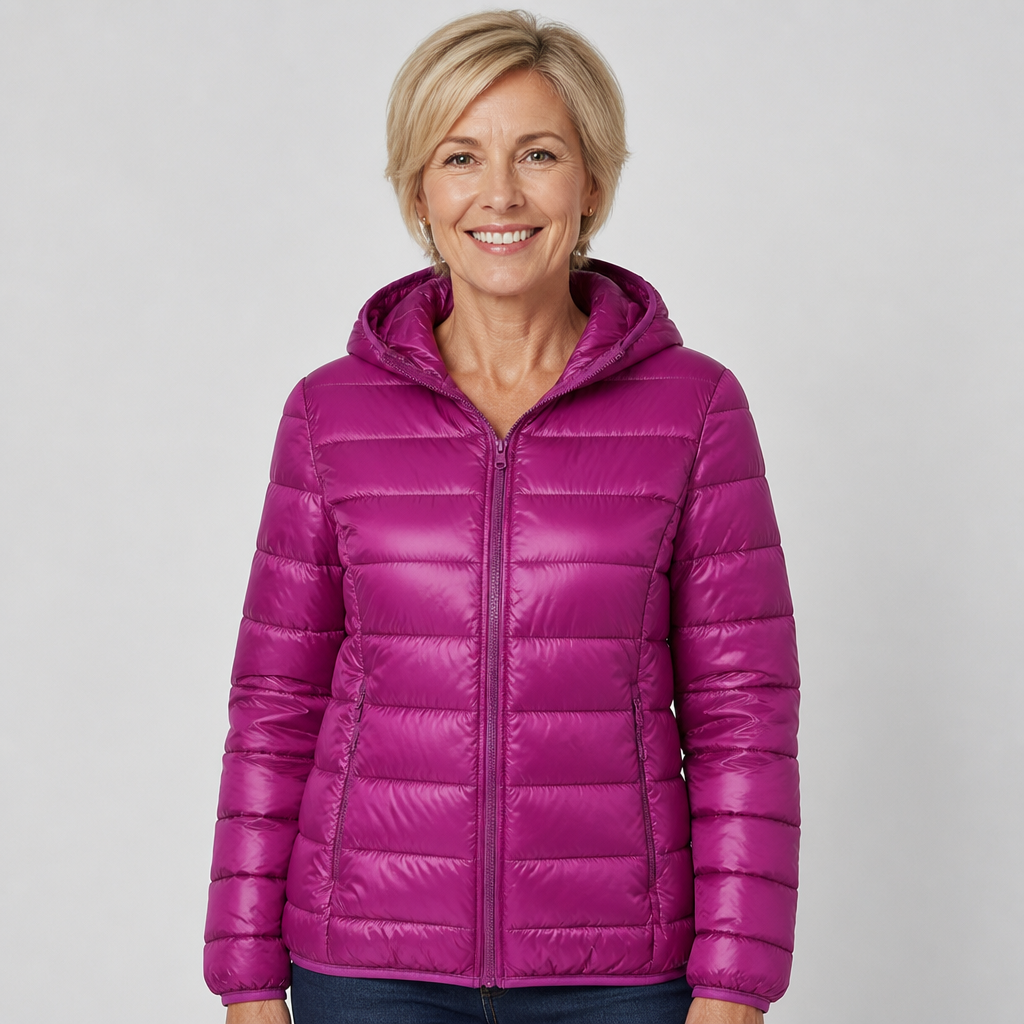Maaike | Violette Übergangsjacke