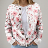 Juna - Cardigan Herbstblumen